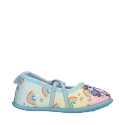 Pantofole Bambina Azzurre - Unicorn