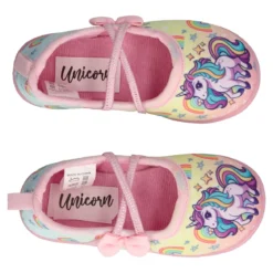 Pantofole Bambina Rosa - Unicorn