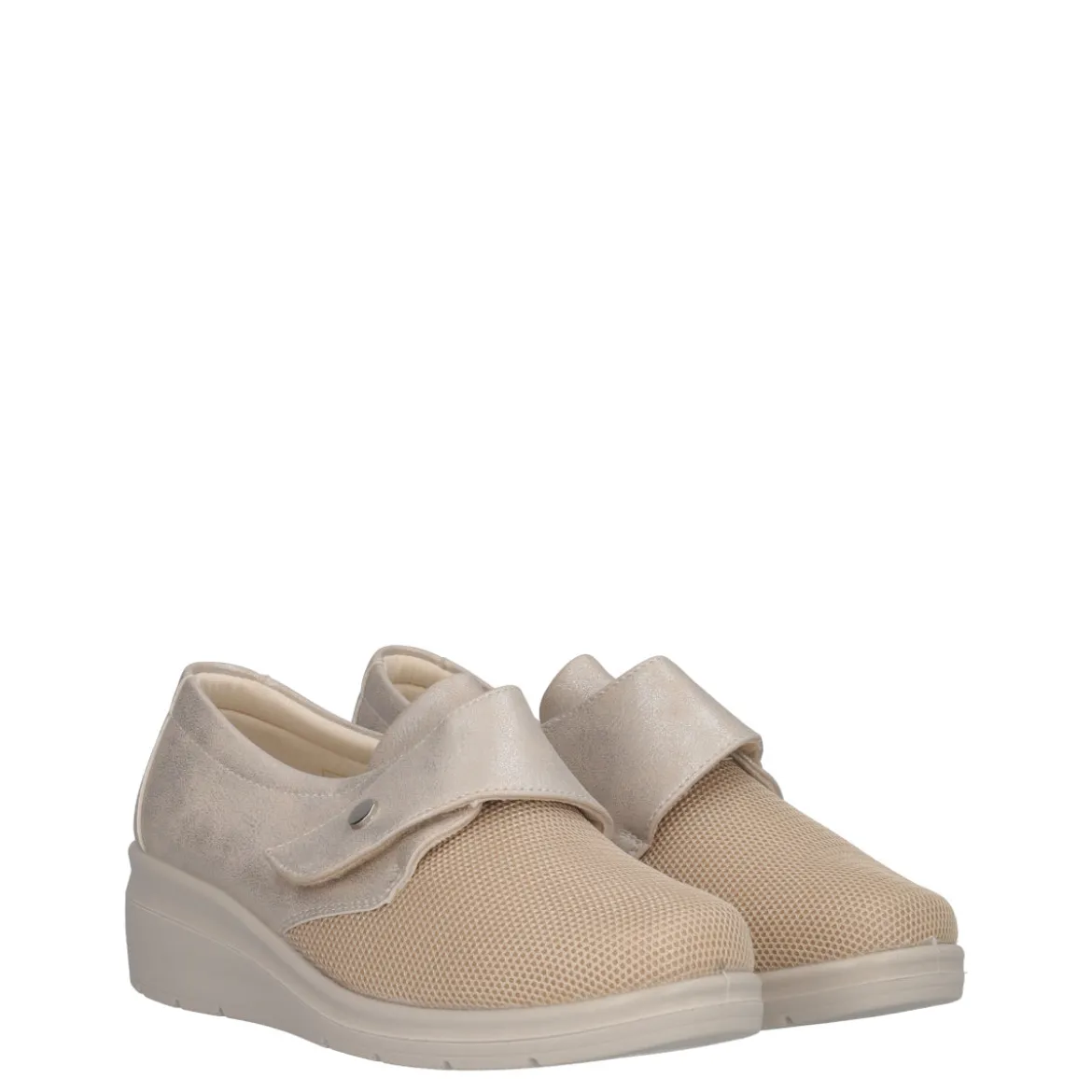 Pantofole Comfort Donna Beige