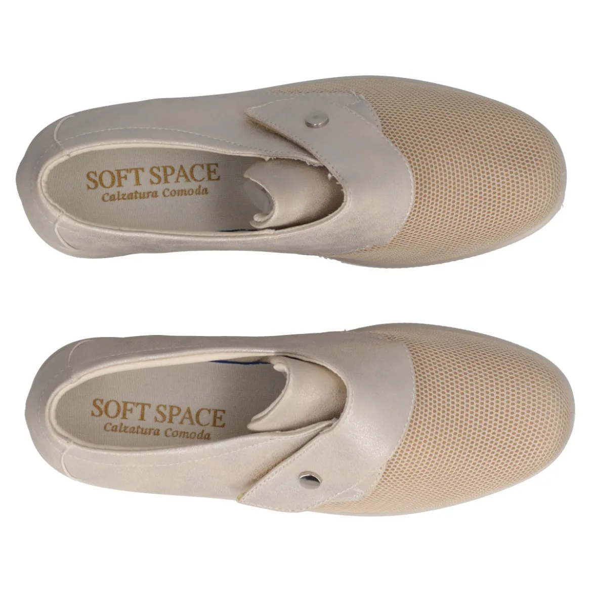 Pantofole Comfort Donna Beige