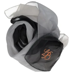 Pashmina Donna Nera Sfumata