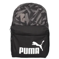 PHASE AOP BACKPACK Zaino Unisex Nero con Grafiche