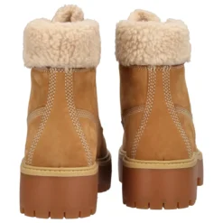 Polacchi Donna Beige in pelle