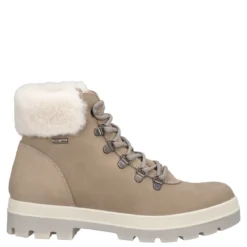 Polacchi Donna Grigi in Pelle
