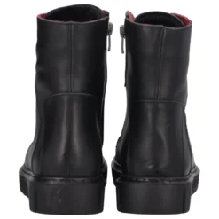 Polacchi Donna Neri in Pelle