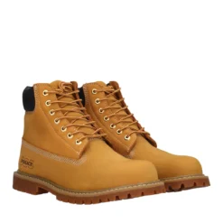 Polacco Uomo Giallo in Pelle