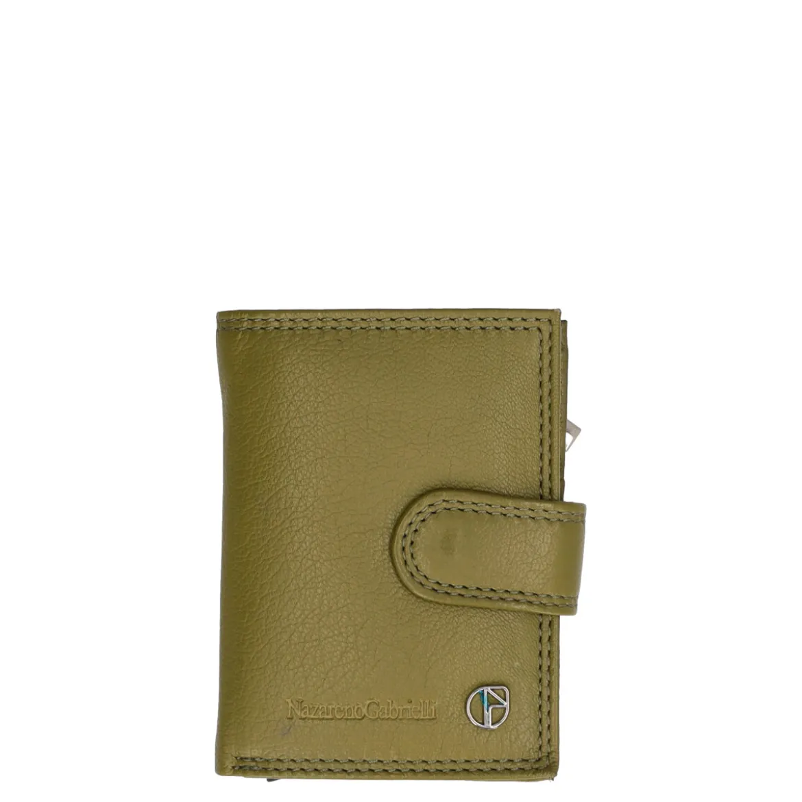 Porta carte Uomo Ejector protezione RFID - in Pelle