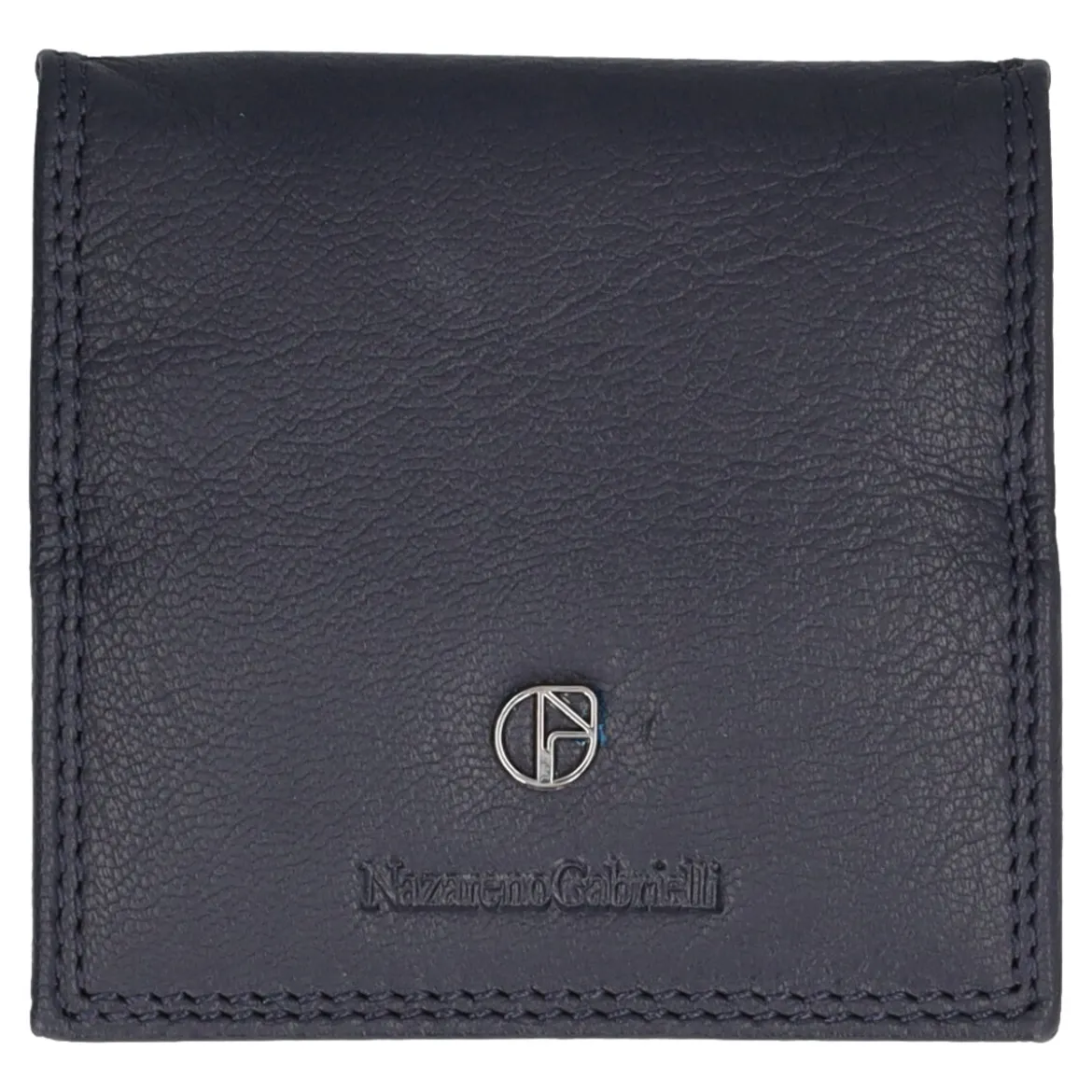 Portamonete Uomo Blu in Pelle