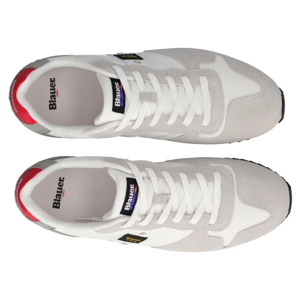 QUEENS 01 Sneakers Uomo Bianche