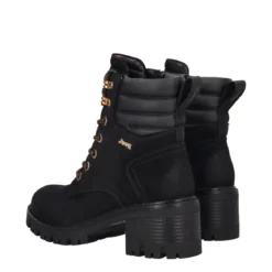 RAVEN LACE Anfibi Donna Neri