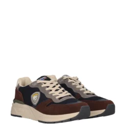 RAY 02 Sneakers Uomo Blu e Marroni