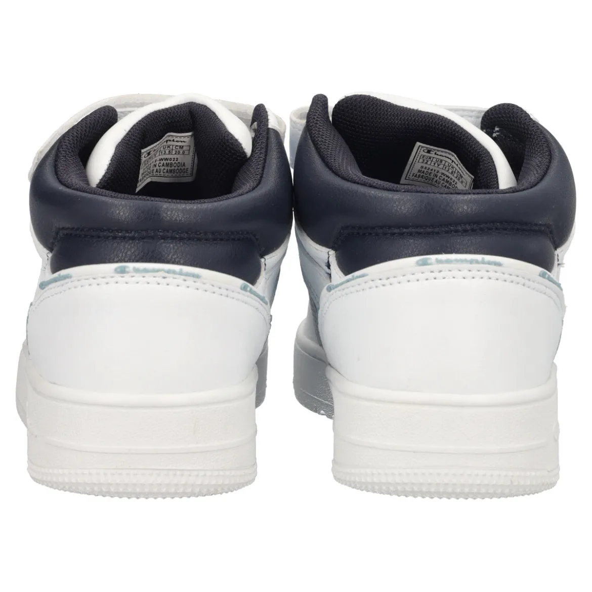 RD18 2.0 MID B PS MID CUT Sneakers Junior Bianche e Azzurre