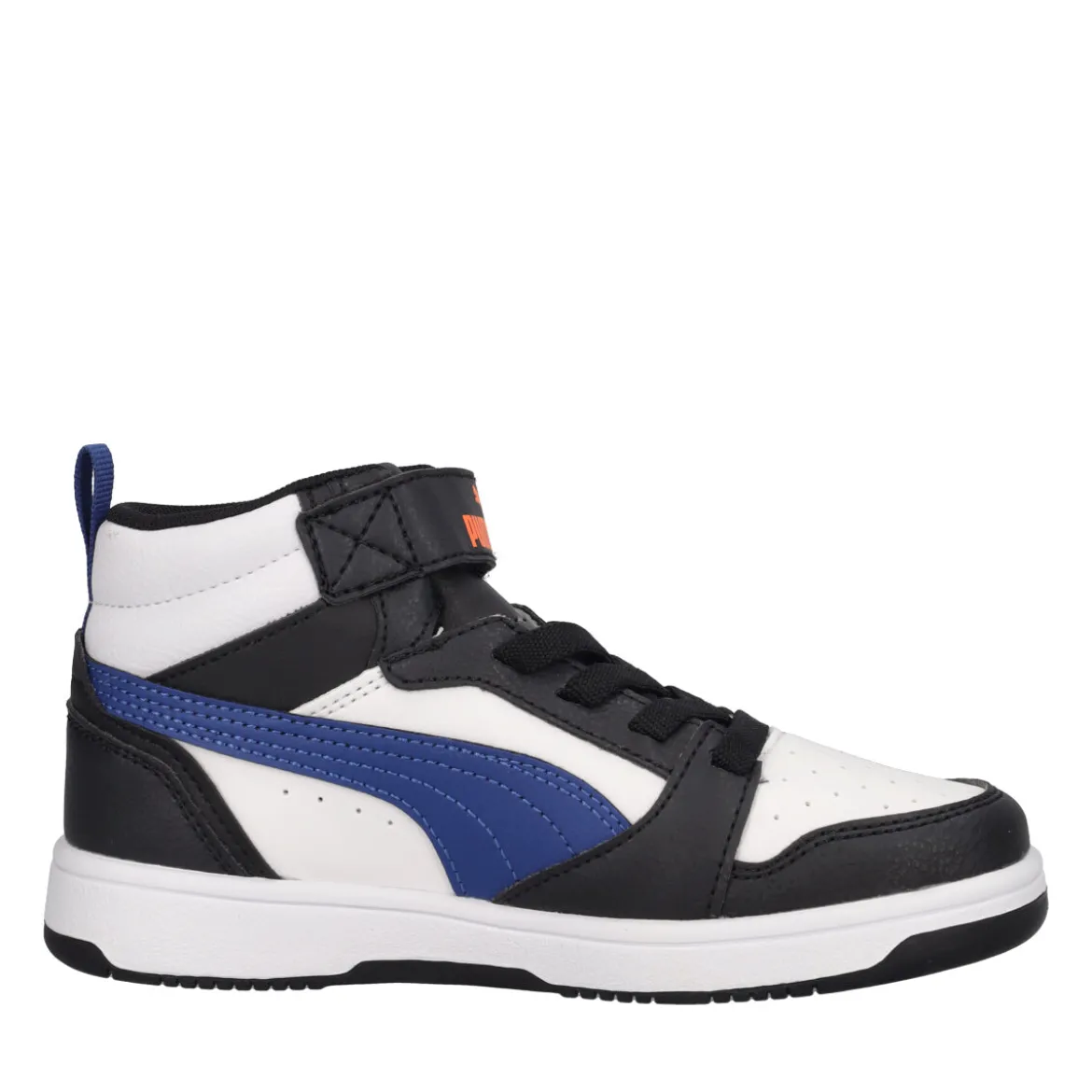 REBOUND V6 MID AC PS Sneakers Junior Blu, Nere e Bianche
