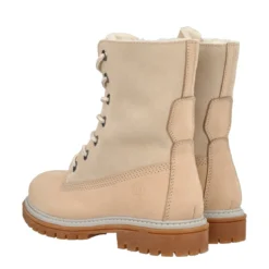 RIVER 2 Polacchi Donna Crema In Pelle