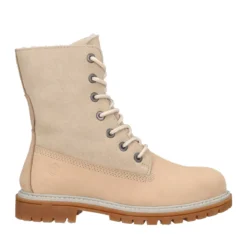 RIVER 2 Polacchi Donna Crema In Pelle