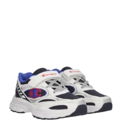 RT25 U PS LOW CUT Running Junior Bianche e Blu