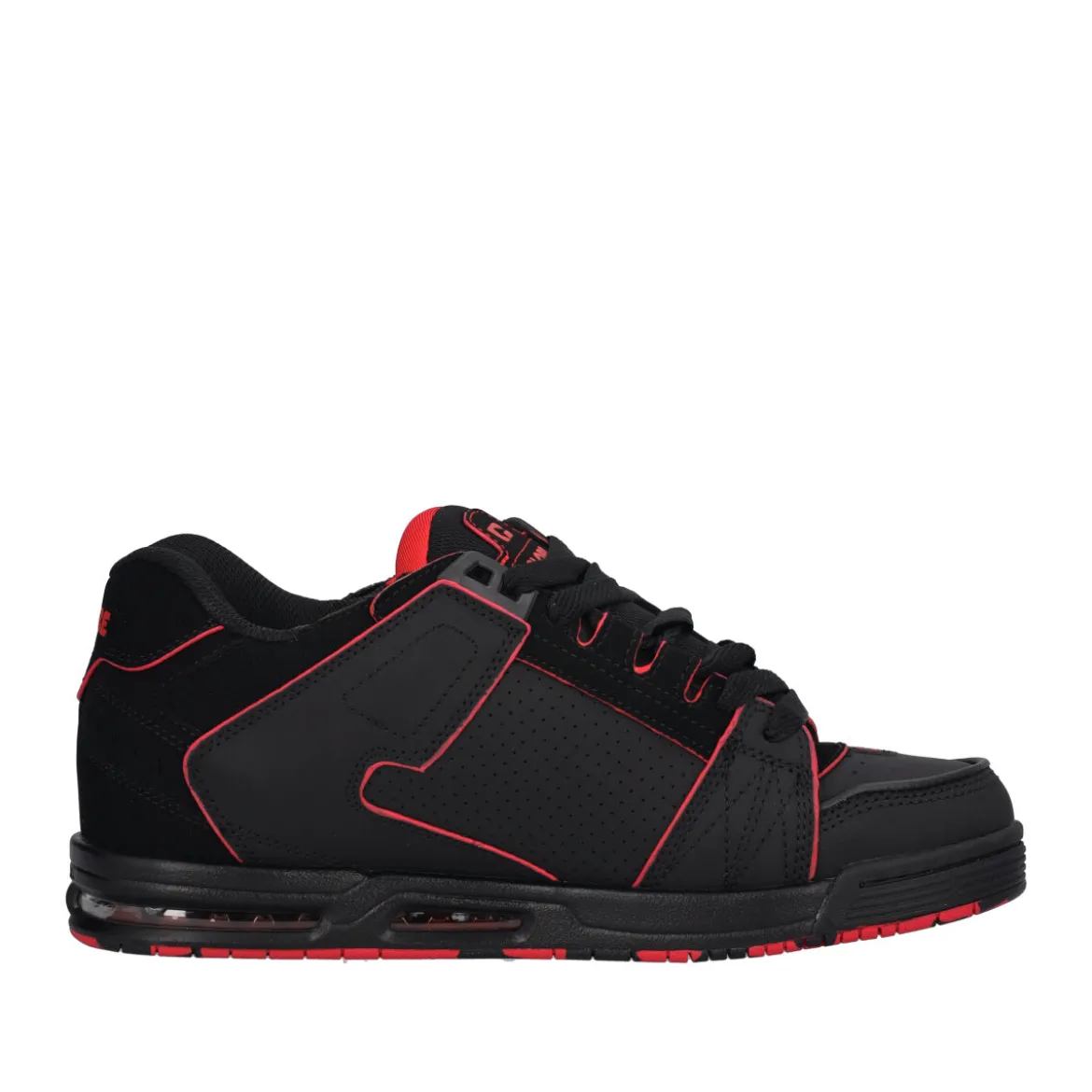 SABRE Sneakers Uomo Nere e Rosse