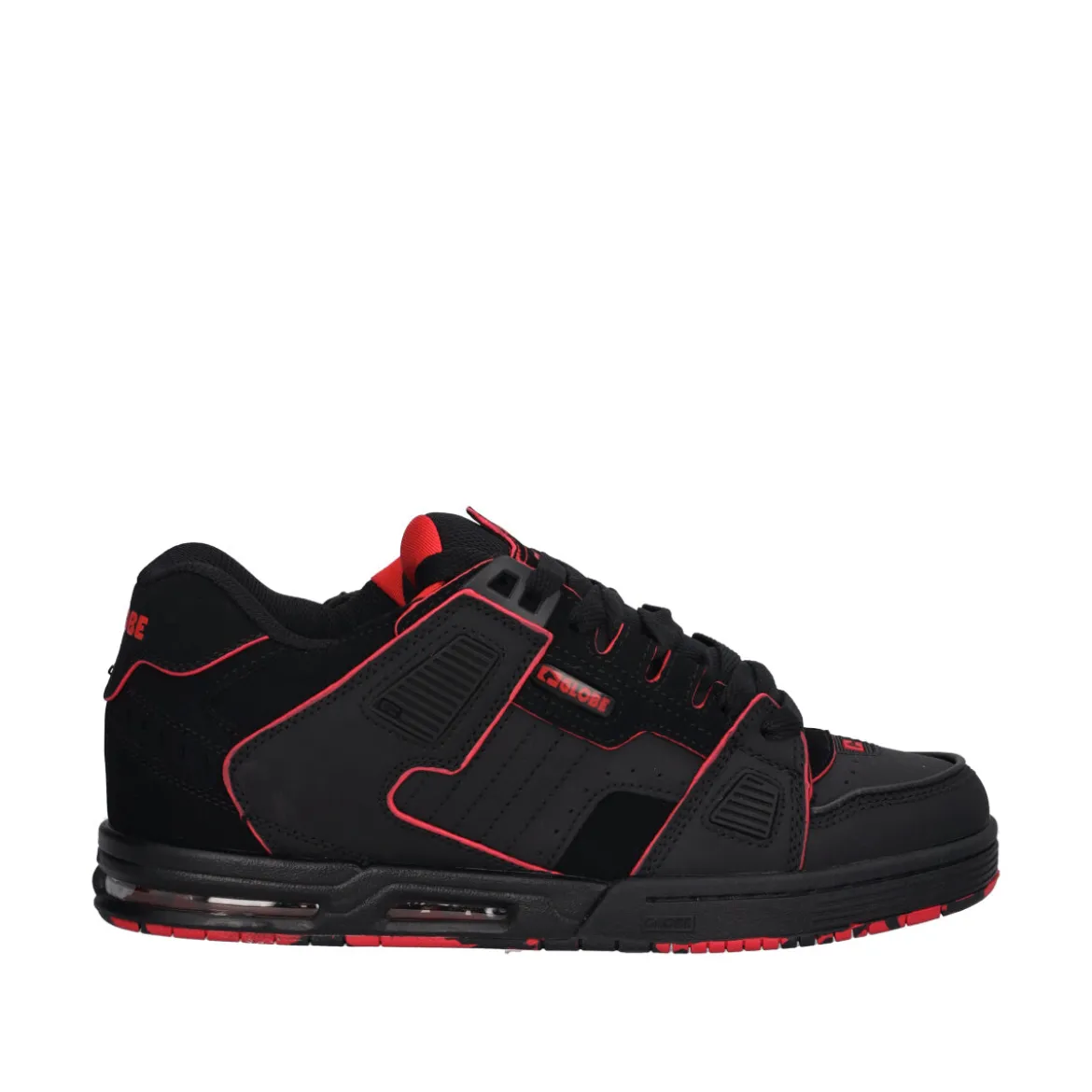 SABRE Sneakers Uomo Nere e Rosse