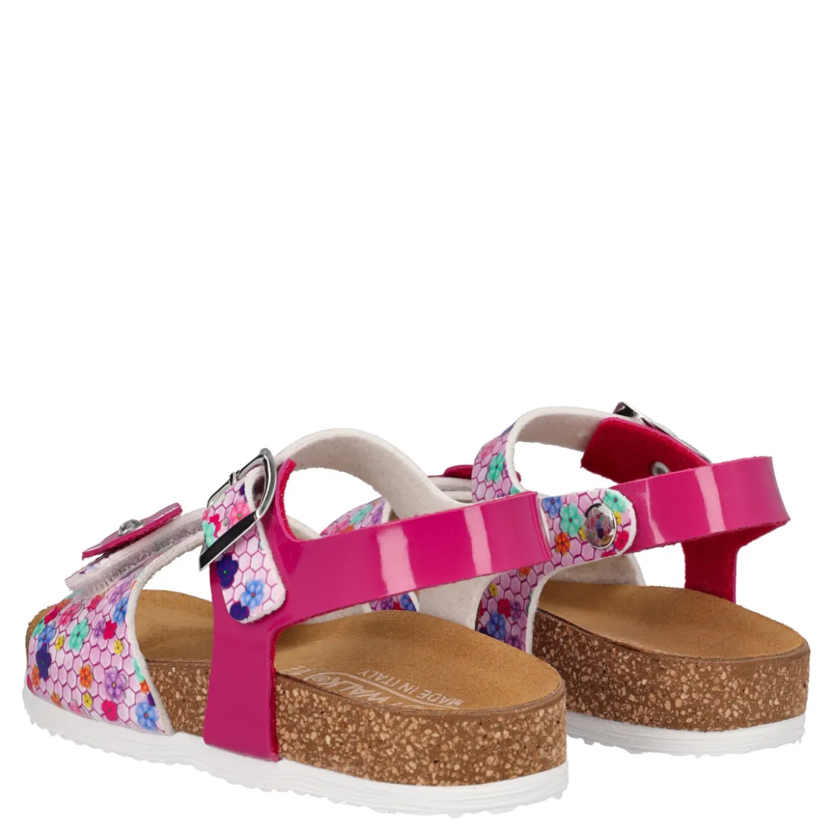 Sandali Bambina Fucsia-Glicine