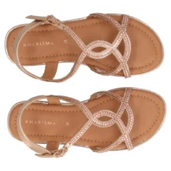Sandali Bambina Oro Rosa