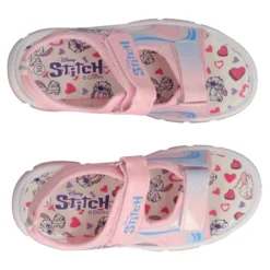Sandali Bambina Rosa Lilo & Stitch con luci