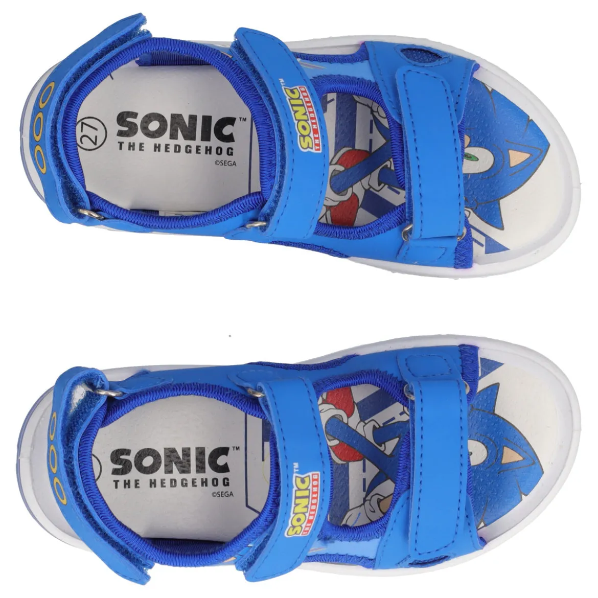 Sandali Bambini Blu Sonic con Luci