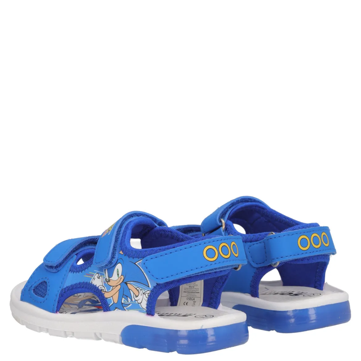 Sandali Bambini Blu Sonic con Luci
