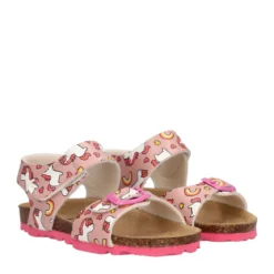 Sandali Bambini Rosa con Unicorni