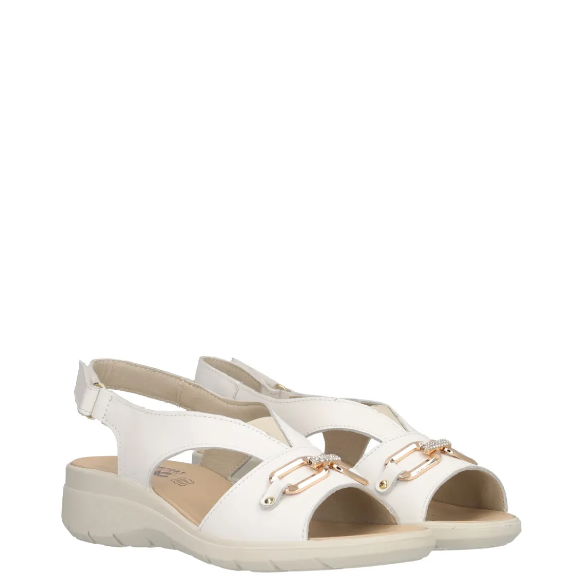 Sandali Comfort Donna Bianche