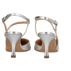 Sandali con Tacco 8 cm Donna Argento