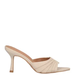 Sandali con Tacco Donna Beige