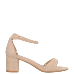 Sandali con Tacco Donna Beige