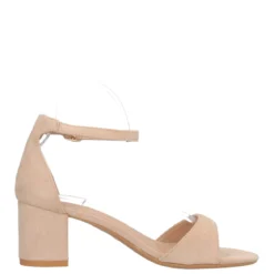 Sandali con Tacco Donna Beige