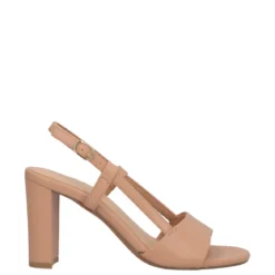 Sandali con Tacco Donna Beige