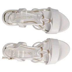 Sandali con Tacco Donna Bianche