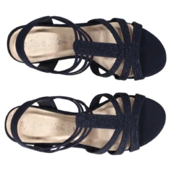 Sandali con Tacco Donna Blu