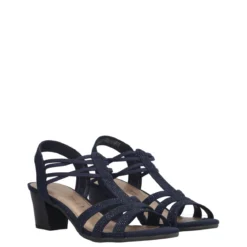 Sandali con Tacco Donna Blu