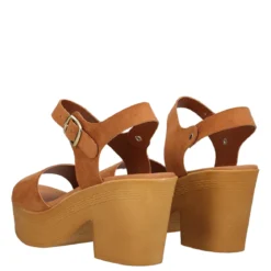 Sandali con Tacco Donna Marroni