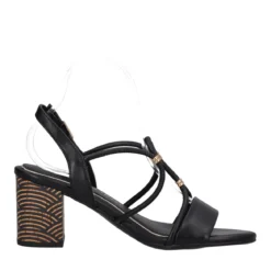 Sandali con Tacco Donna Nere