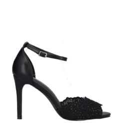 Sandali con tacco 10 Donna Neri