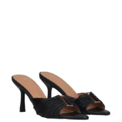 Sandali con Tacco Donna Neri