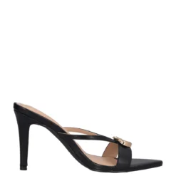 Sandali con Tacco Donna Neri