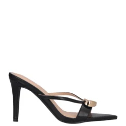 Sandali con Tacco Donna Neri