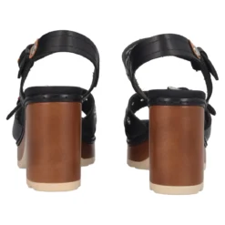 Sandali con Tacco Donna Neri