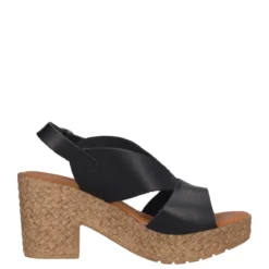 Sandali con Tacco Donna Neri
