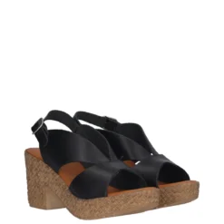Sandali con Tacco Donna Neri