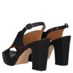 Sandali con Tacco Donna Neri