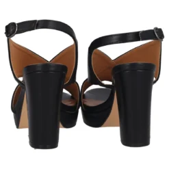 Sandali con Tacco Donna Neri