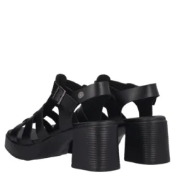 Sandali con Tacco Donna Neri
