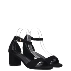 Sandali con Tacco Donna Neri